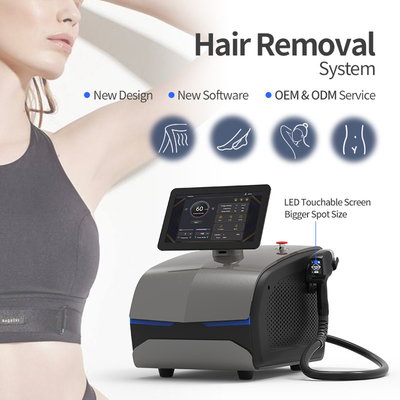 808nm Diode Laser Hair Removal Machine Ac220v/50hz Power Supply Oem Service